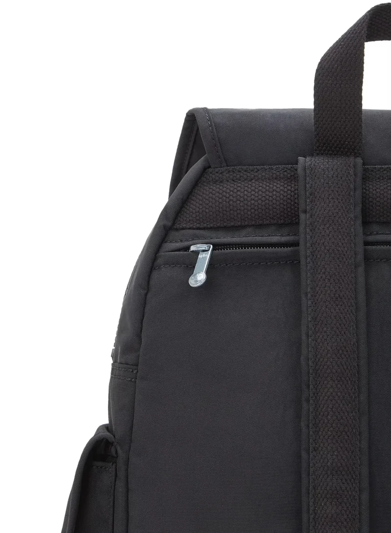 kipling City Pack Medium Female Backpack - Black Noir